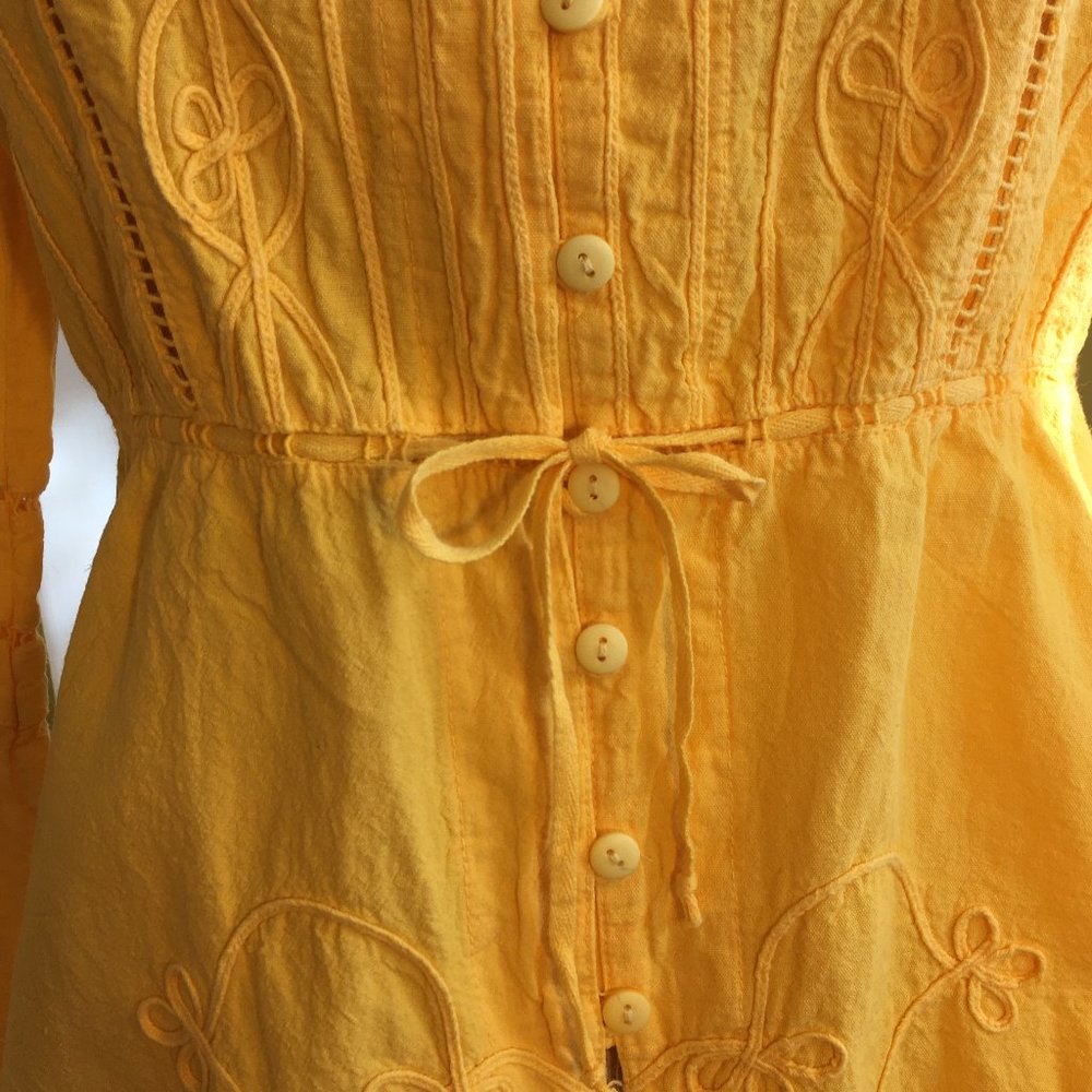 Bohemian Tunic Button Shirt - Picture 2 of 7